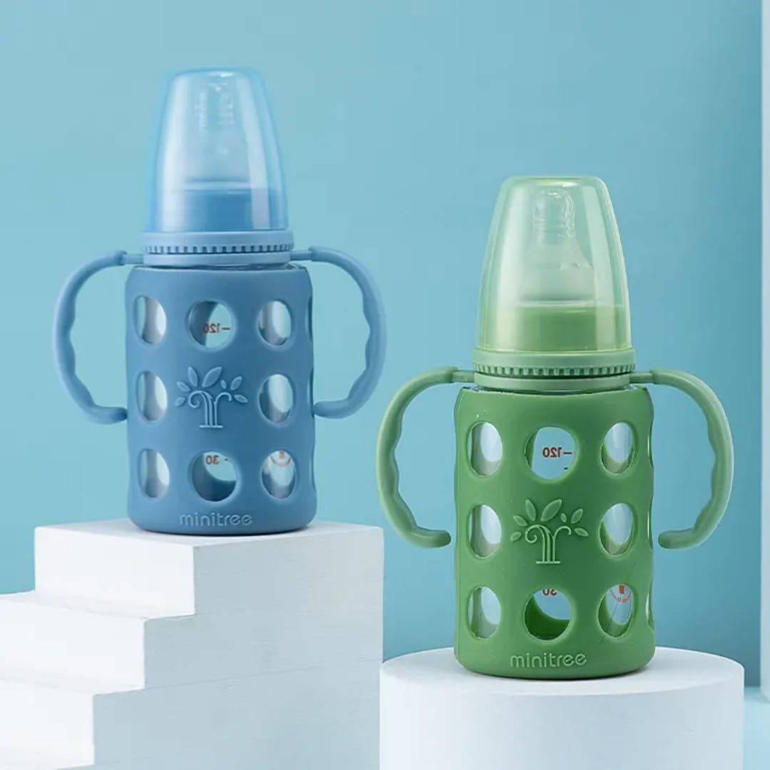 Premium Baby Feeding Bottle for Safe, Gentle & Anti-Colic Feeding (120ml)